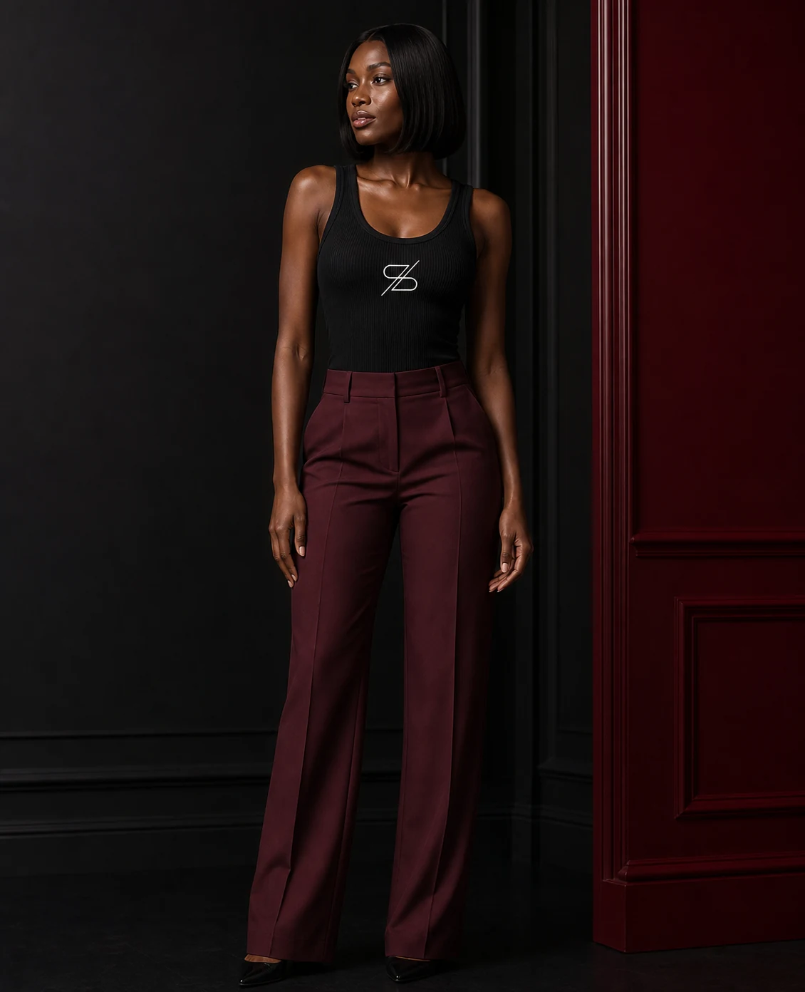 Débardeur noir Essentiel